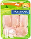 Филе ТРОЕКУРОВО бедра цыпленка бройлера без кости охлажденное 750г
