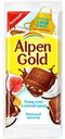 Шоколад молочный Alpen Gold Кокос, инжир и солёный крекер 25 % какао, 85 г