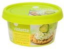 Сыр творожный 70% Violette c огурцами и зеленью, 140 г