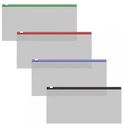 Zip-пакет А4 ErichKrause Fizzy Clear, 255×130 мм