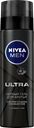 Гель для бритья NIVEA Men Ultra Черный с активным углем, 200мл