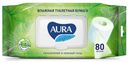 Влажная туалетная бумага Aura Ultra Comfort 80 листов