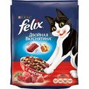 Корм для кошек Felix Двойная вкуснятина с мясом, 750 г