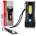 Фонарь ручной Ultraflash Micro-USB LED 51525, 3 Вт
