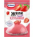 Желе Dr. Bakers сухое со вкусом клубники и йогурта, 33г