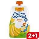 АГУША Пюре банан с 6 мес 90г д/п(ВБД):10
