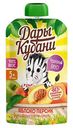 Пюре Дары Кубани яблоко-персик с 5 месяцев, 90г