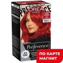 PREFERENCE Краска д/вол 8.624 Ярко красный 243г:3/6