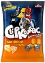 Снеки кукурузные Русскарт СырКолбас Двойной сыр 100 г