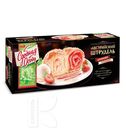 Пирог СДОБНАЯ ОСОБА Австрийский Штрудель со вкусом клубники и пломбира 400г