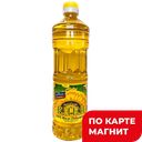 Масло подсолнечное ЕЛЕЯ, Нерафинированное, первый сорт, 870мл