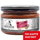 ОБЛОМОВ Мусс красная фасоль/кинза/грец орехи 230г ст/б:6