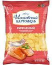 Чипсы картофельные Московский картофель Атлантический лосось в сливочном соусе рифлёные, 150 г