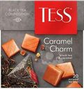 Чай черный Tess Carame Charm байховый ароматизированный 20х1.8г