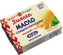 Масло сладкосливочное Ульянка несоленое 82.5% БЗМЖ 160г