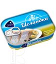 Сельдь РУССКОЕ МОРЕ Исландка в белом вине 115г