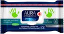 Влажные салфетки Aura антибактериальные, 72 шт
