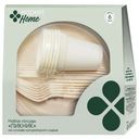 Набор посуды Пикник одноразовой на 6 персон Маркет Home