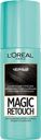 Спрей тонирующий для волос L'Oreal Paris Magic Retouch чёрный, 75мл