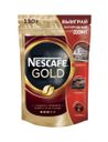 Растворимый кофе Nescafe Gold, с добавлением молотого жаренного кофе, 130г