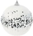 Шар 10см пластик Купман с пайетками ассорти Купман Интернэшнл , 1 шт