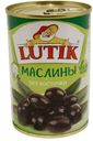 Маслины Lutik черные без косточки 314 г