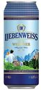 Пиво Liebenweiss Hefe Weissbier светлое нефильтрованное 5,5% 0,5 л