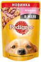 Корм для собак Pedigree с ягненком в желе, 85 г -мин.10шт
