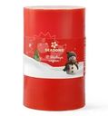 Свеча Seasons Рождественская декоративная 6.6x6.6x10см в ассортименте 1шт