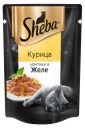 Корм для кошек Sheba курица в желе, 85 г