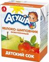 Сок АГУША Яблоко-шиповник, с 5 месяцев, 200мл