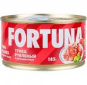 Тунец Fortuna рубленый в томатном соусе, 185 г