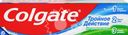 Зубная паста COLGATE Тройное действие Натуральная мята для защиты от кариеса, удаления потемнений с зубов и свежего дыхания, 100мл
