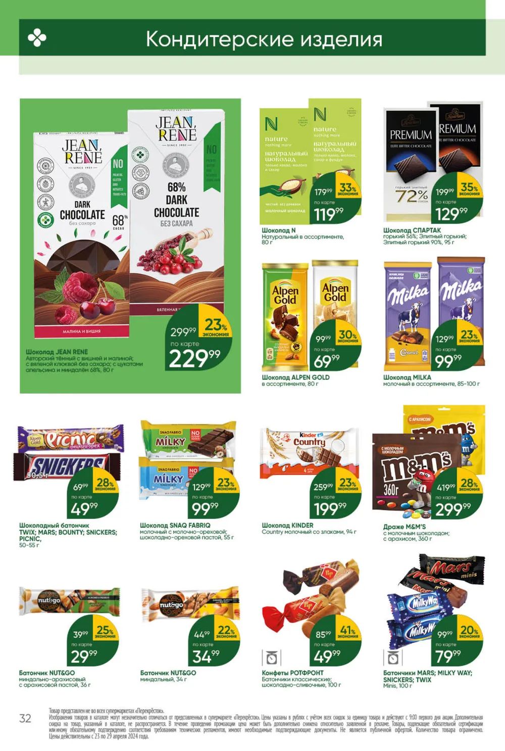 Каталог Перекресток - Акции сегодня - с 23 апреля 2024 - Липецк