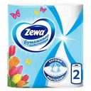 Бумажные полотенца Zewa 1/2 листа 2 слоя, 2 рулона