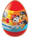Мармелад жевательный Paw Patrol в пластиковом яйце с подарком в наборе, в ассортименте, 10 г