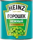 Горошек зеленый HEINZ Нежный, из мозговых сортов, 400г