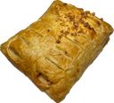 Слойка с вареной сгущенкой и арахисом, 75г
