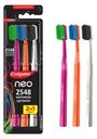 Зубная щетка Colgate Neo 2548 Кончиков щетинок средней жесткости промоупаковка 2+1