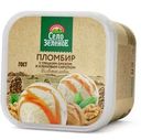 Мороженое пломбир Село Зеленое с грецким орехом и кленовым сиропом 15% 450г