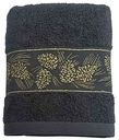 Полотенце махровое Belezza Holly с бордюром цвет: серый, 50×80 см