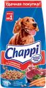 Корм сухой для взрослых собак CHAPPI Сытный мясной обед с говядиной, для всех пород