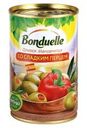 Оливки Bonduelle Мансенилья со сладким перцем, 300 г