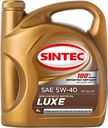 Масло моторное SINTEC Luxe 5000 5W-40 SL/CF, полусинтетическое, 4л