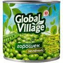 Горошек Global Village зеленый из мозговых сортов 400г