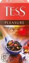 Чай черный TESS Pleasure с добавками