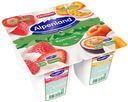 Йогуртный продукт Alpenland клубника-персик-маракуйя 0,3% БЗМЖ 95 г