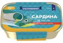 Сардина Ультрамарин в масле с перцем чили, 120г