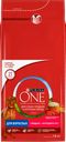 Корм сухой для взрослых собак PURINA ONE Adult Говядина и рис, для средних и крупных пород, 1,8кг