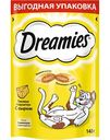 Лакомство для взрослых кошек Dreamies с сыром, 140 г
